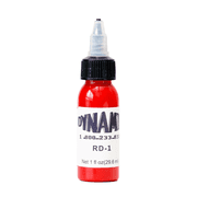 RAGUPEL Tattoo Ink,Fluid Application Black Tattoo Ink,Long-Lasting Rich Tattoo Supplies,True-Tone Dynamic Tattoo Ink for Professionals,Red